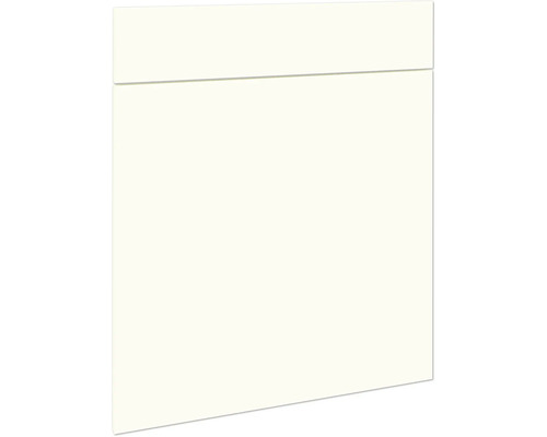 PICCANTE Smart Frontenset Unterschrank 60 cm 1 Drehtür und 1 Schubkastenblende weiß Feinstruktur mit Dickkante "AA" Dekorplatte