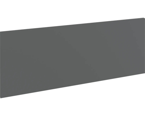 PICCANTE Smart Schranktür für Klappenschrank 90 cm anthrazit matt mit Dickkante "M" Graue Badseitenwand