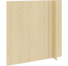 Holzschranktür aus hellem Holz