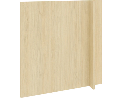 Holzschranktür aus hellem Holz