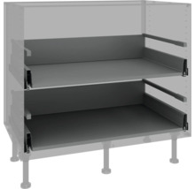 Unterschrank mit zwei Auszügen