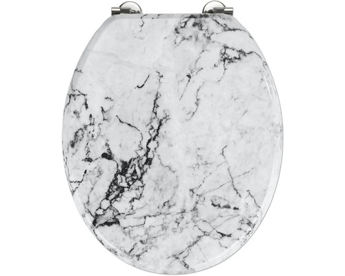 Toilettendeckel mit Marmoroptik