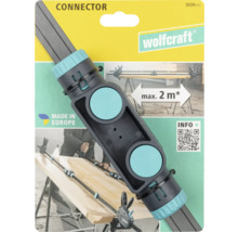 Wolfcraft Verbinder zum Verbinden von zwei Einhandzwingen bis maximal 2 Meter