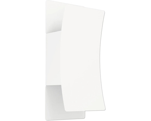 LED Außenwandleuchte 2x 4W 1200 lm 3-step CCT 2700/4000/6500 K HxB 28x12 cm Verdolino weiß Weiße Hängeablage zur Wandmontage