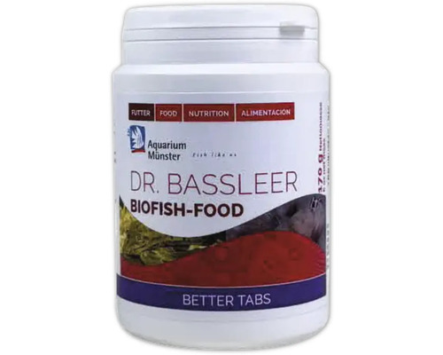 Aquariumfischfutter Aquarium Münster Dr. Bassleer Biofish Food BETTER TABS 170 g Dr. Bassleer Biofish Food für Aquarienfische, 170 Gramm