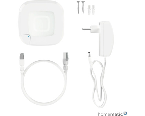 Homematic IP Access Point mit Netzteil, LAN Kabel, Schrauben und Dübel