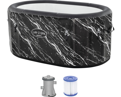 Eisbad Bestway Lay-Z-Spa FortiFiber Glacial Dip mit Filterpumpe Bestway Ø 92 cm für 1 Person Lay-Z-Spa Eisbad mit Filterpumpe und Filterkartusche