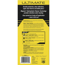 Informationen zu Meguiars Ultimate Liquid Wax für dauerhaften Schutz und Hochglanz.