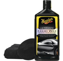 Meguiars Ultimate Liquid Wax mit Auftragspad und Mikrofasertuch