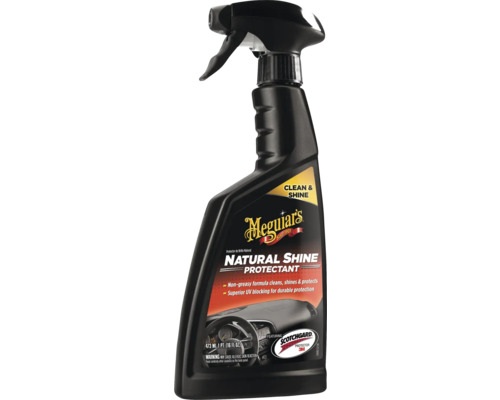 Meguiar’s Cockpitpflege Natural Shine Protectant 473ml Spray Meguiar''s Natural Shine Protectant Reiniger in einer Sprühflasche