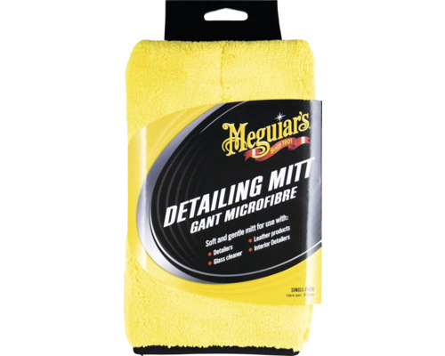 Meguiar's Polierhandschuh Meguiars Detailing Microfaser Waschhandschuh