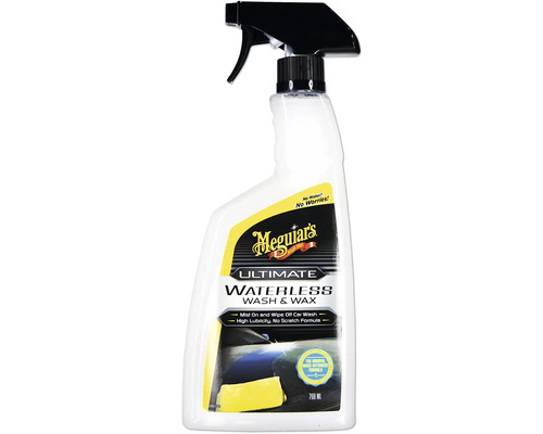 Meguiar’s Trockenwäsche & Autowachs Ultimate 768ml Meguiar''s Ultimate Wasserloser Reiniger und Wachs mit Sprühkopf in einer 768 ml Flasche