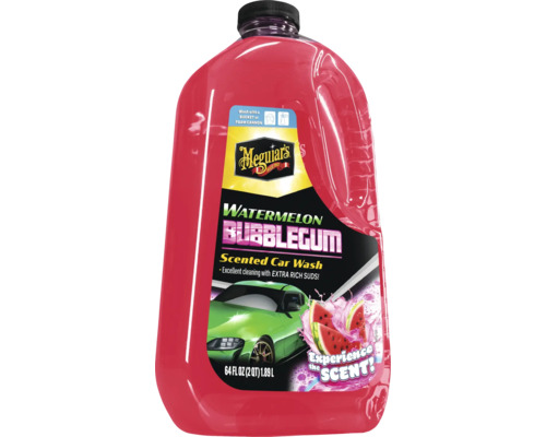 Meguiar's Autoshampoo Wassermelone-Kaugummi duft 1893ml Meguiar''s Autoshampoo mit Wassermelonen-Kaugummi-Duft, 1,89 Liter