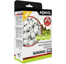 Aquael Nanomax Bio Filtermedium für Aquarien bis 2500 Liter mit 2000 Quadratmeter Oberfläche und einem Liter Volumen in der Verpackung