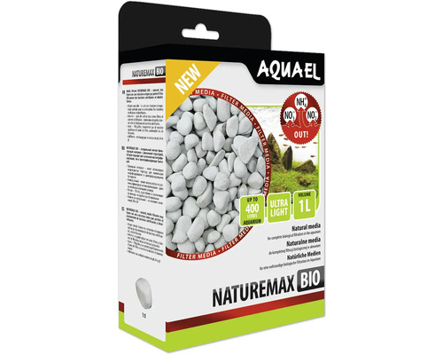 Aquael Naturemax Bio Filtermedium für Aquarien bis 400 Liter, Packung