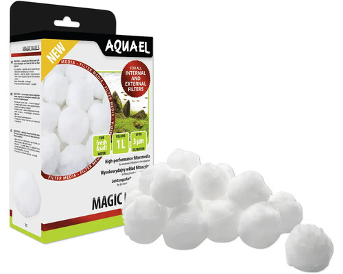 Aquael Magic Balls Filtermedium mit Verpackung
