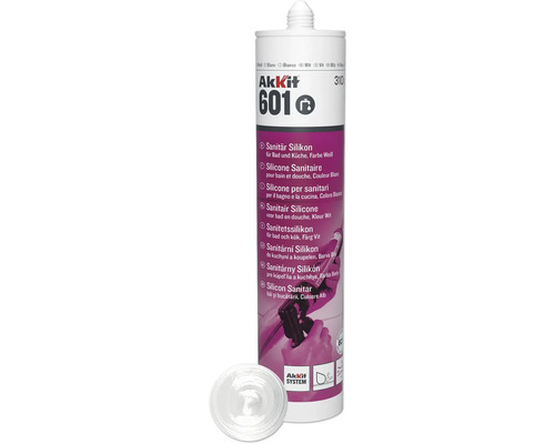 Akkit 601 Sanitär Silikon für Bad und Küche Akkit 601 Sanitär Silikon für Bad und Küche
