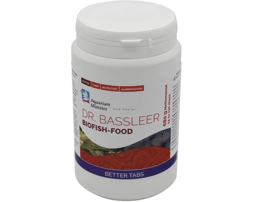 Aquariumfischfutter Aquarium Münster Dr. Bassleer Biofish Food BETTER TABS 680 g Dr. Bassleer Biofish-Food Futtertabletten für Fische