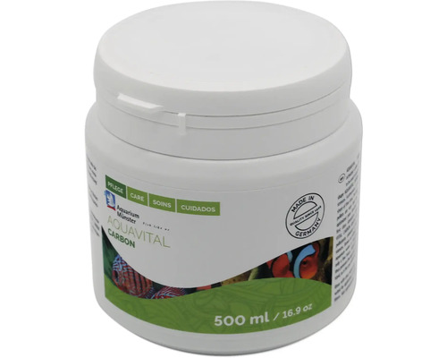 Filtermedium Aquarium Münster aquavital carbon 500 ml Filterkohle, Aktivkkohle Aquarium Münster Aquavital Carbon Wasseraufbereiter, 500 Milliliter