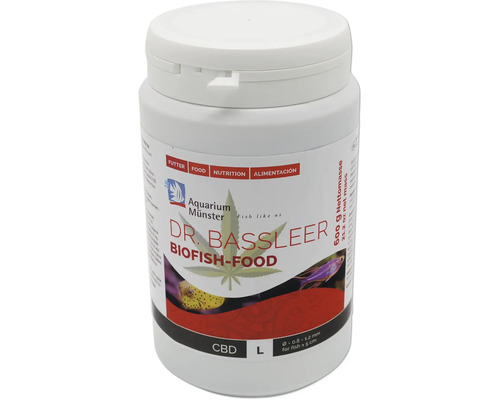 Aquariumfischfutter Aquarium Münster Dr. Bassleer Biofish Food CBD L 600 g Dr. Bassleer Biofish-Food für Aquarienfische, 600 Gramm