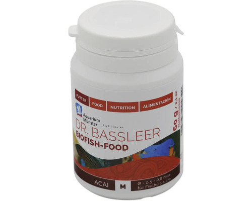Dr. Bassleer Biofish-Food in Dose, Fischfutter