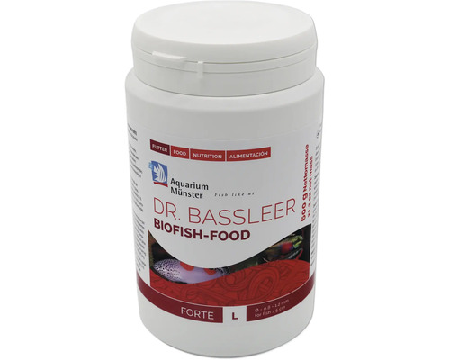 Aquariumfischfutter Aquarium Münster Dr. Bassleer Biofish Food Forte L 600 g Aquarium Münster Dr. Bassleer Biofish-Food Forte Fischfutter, 600 Gramm