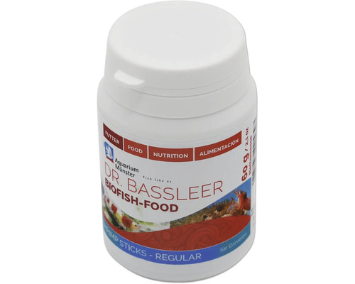 Dr. Bassleer Biofish-Food Shrimp Sticks Regular für Garnelen, 60 Gramm