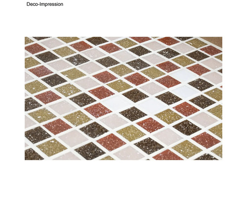 Mosaikfliesen mit Rautenmuster