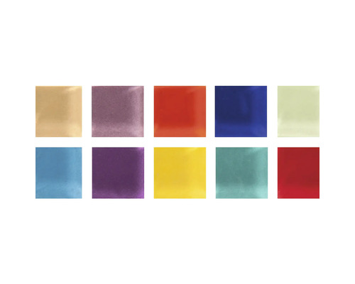 Quadratische Fliesenmuster in verschiedenen Farben