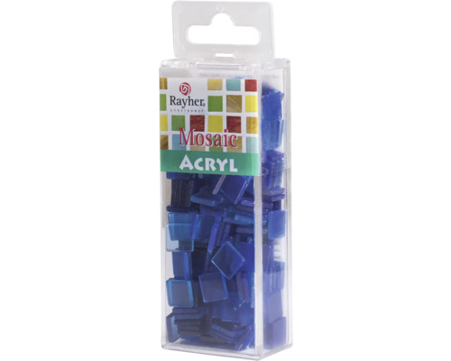 Rayher Mosaiksteine aus Acryl in transparenter Verpackung
