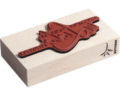 Stempel mit dem Schriftzug AERIAL in Schreibschrift