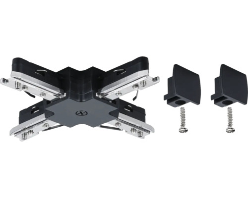 Schienenverbinder für Stromschienen-Systeme mit Schrauben