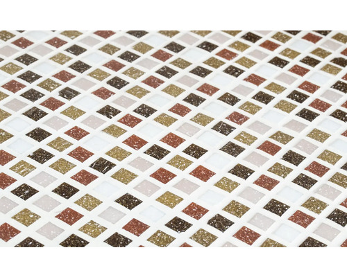 Mosaikfliese mit Rautenmuster