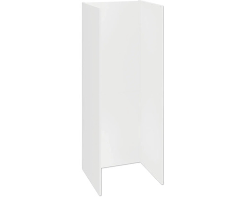 Weißer Badschrankkorpus zur Selbstmontage
