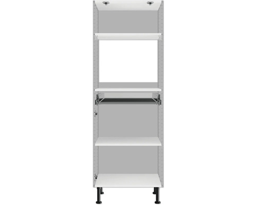 Regalsystem mit mehreren Böden und höhenverstellbaren Füßen