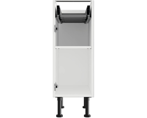 Küchenunterschrank mit Auszugsystem und Füßen