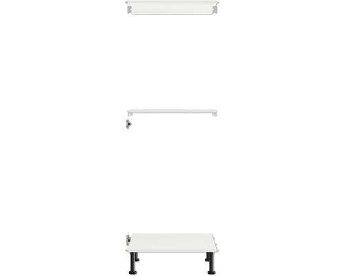 Tischgestell mit verstellbaren Füßen für den Hornbach Webshop