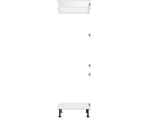 Regal mit variabler Höhenverstellung