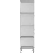 Hochschrank mit mehreren Regalböden und Füßen