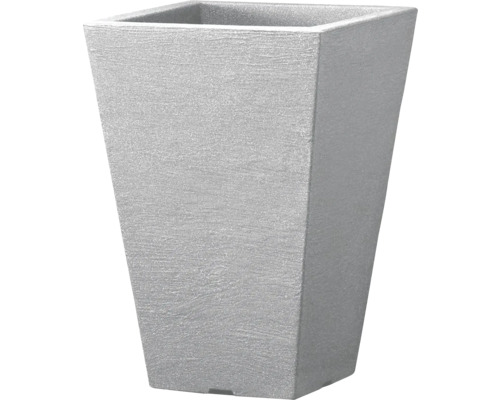 Quadratischer Pflanztopf aus Kunststoff