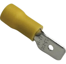 Kabelschuh mit gelber Isolierung