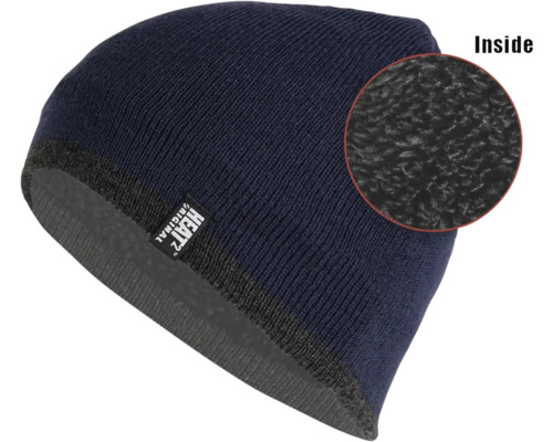 Strickmütze mit Futter und Heat Original Logo