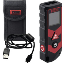 J.C. Schwarz Laser-Entfernungsmesser mit Tasche und Ladekabel
