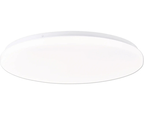 LED Deckenleuchte dimmbar 36W 4500 lm CCT Einstellbares Weiß Ø 49 cm Troba weiß mit Fernbedienung + Timer Funktion Flache LED Deckenleuchte