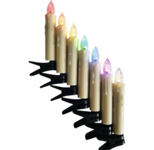 LED-Christbaumkerzen mit Clip zur Weihnachtsdekoration