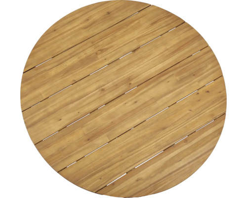 Runde Tischplatte aus Holz