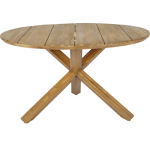 Runder Gartentisch aus Holz
