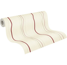 Tapetenrolle mit Streifenmuster