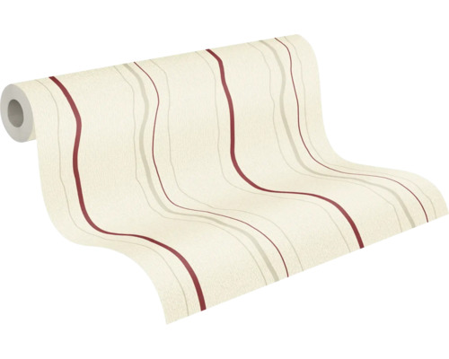 Tapetenrolle mit Streifenmuster