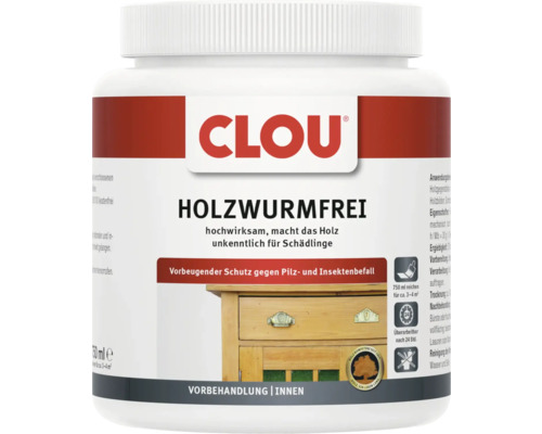 Clou Holzurmfrei zur Vorbehandlung im Innenbereich